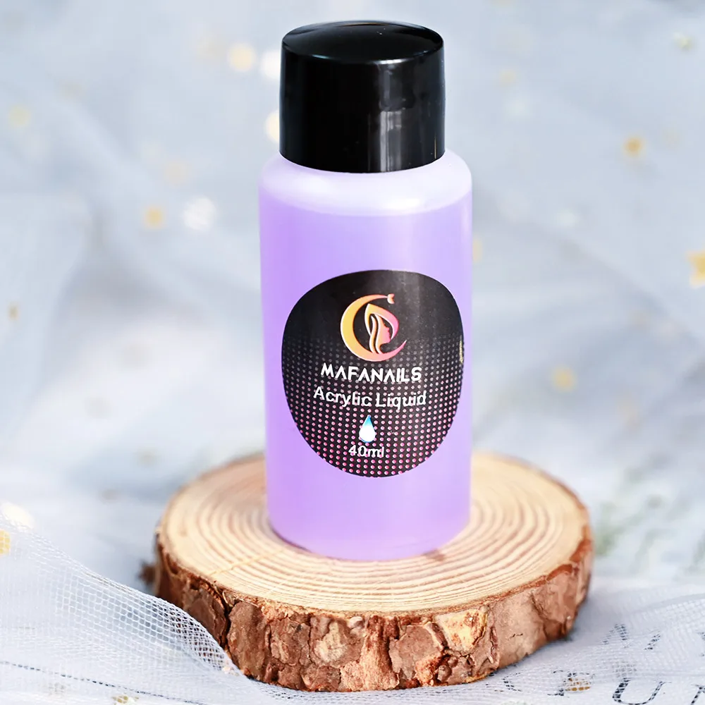 Nail Acrylic Liquid 40Ml 1.3OZ Monomer Acrylic Liquid For Acrylic Build Nails Art Extension