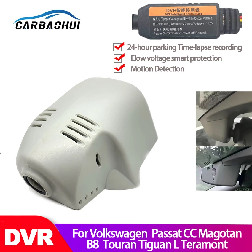

Car DVR Wifi Video Recorder Dash Cam Camera For Volkswagen Passat CC Magotan B8 Touran Tiguan L Teramont high quality CCD HD