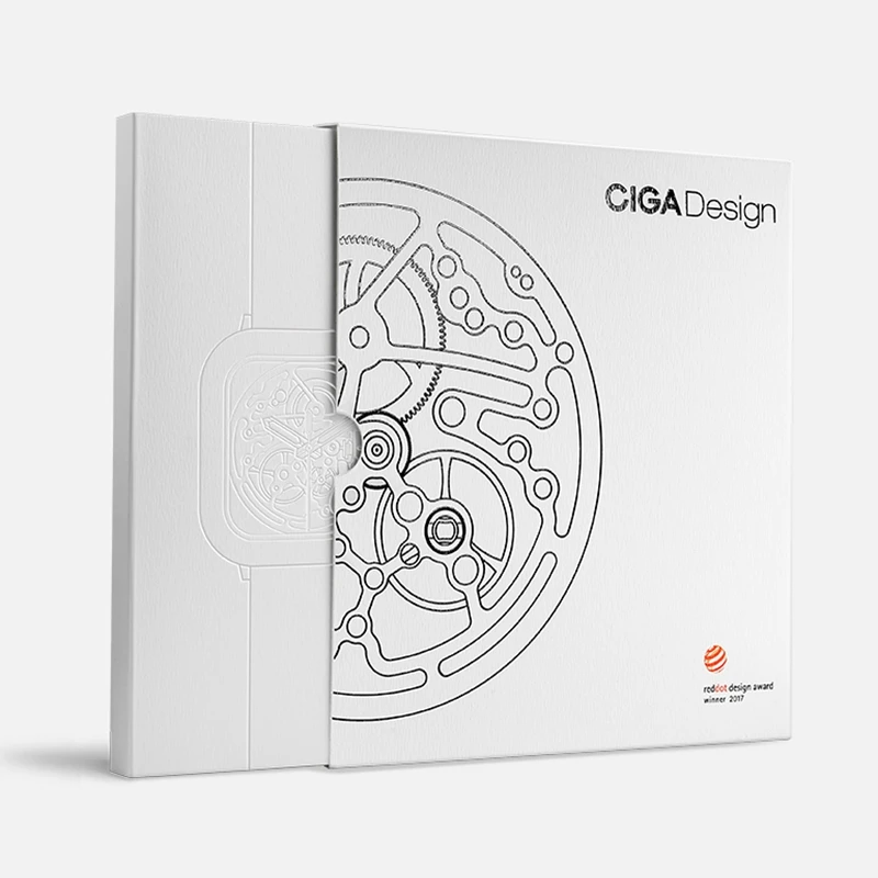 CIGA дизайн Топ Дизайн CIGA часы Автоматические полые механические часы квадратные механические часы мужские модные часы