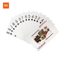 Xiaomi Youpin Покер игры игральные карты для покера набор пластиковых волшебных карт водостойкие карты магическая доска игры 57*87 мм карточный покер