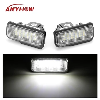 

2Pcs Car LED License Plate Lights For For Tesla Model S 2012-2016 6500K White Light Clear Shell Car Rear Lights Car Taillights