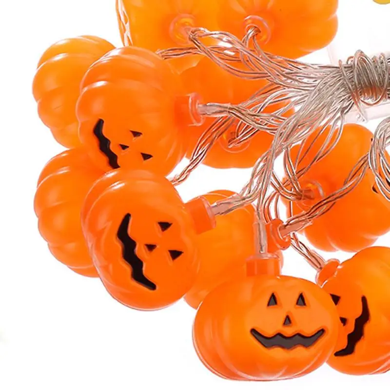 led pumpkin light fairy string lamp party wedding christmas