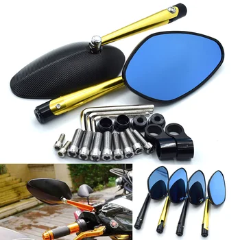 

new universal motorcycle rearview mirror CNC aluminum alloy mirror For HONDA CBF125 CB600F CBR600F CBF600/SA CB650F CBR650F