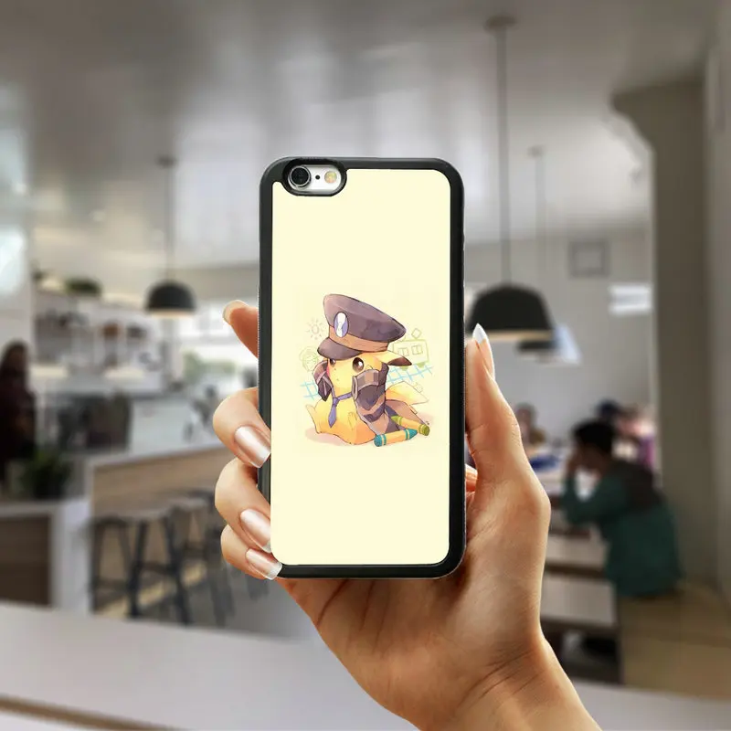 Аниме pokebills Pika Gengar Jigglypuff сотовый твердый корпус для телефона пластик чехол для iphone 8 7 6 6S Plus X XR XS Max 5s 5 SE 4 4s чехол