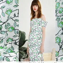 114 см широкая натуральная шелковая ткань метр 16 мм дышащая шелковая крепдешин ткань платье печатная ткань шелковая ткань