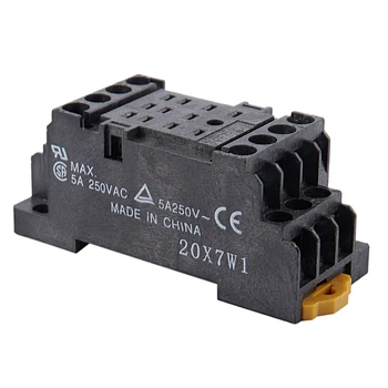 

AC 220V 3PDT Coil Relay HH53P 11 Pin with Base Plug