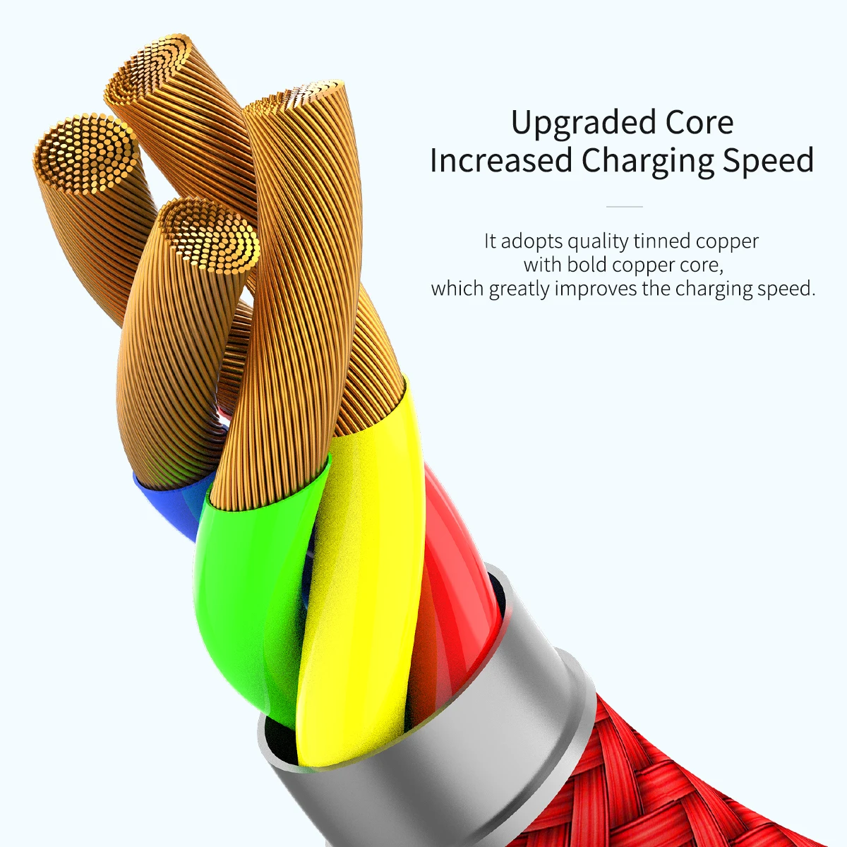 ROCK 5A usb type-C кабель для huawei mate 20 Pro Honor 10 USB Sync Quick 3,0 Шнур зарядное устройство для телефона samsung S9 S8 mi 9 Красный mi Note 7