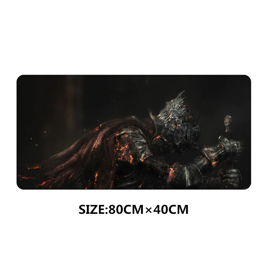 Игровой коврик для мыши SIANCS Dark Souls, 80x40 см, XL, для скоростного геймера, резиновый коврик для ноутбука, коврик для ноутбука - Цвет: A6