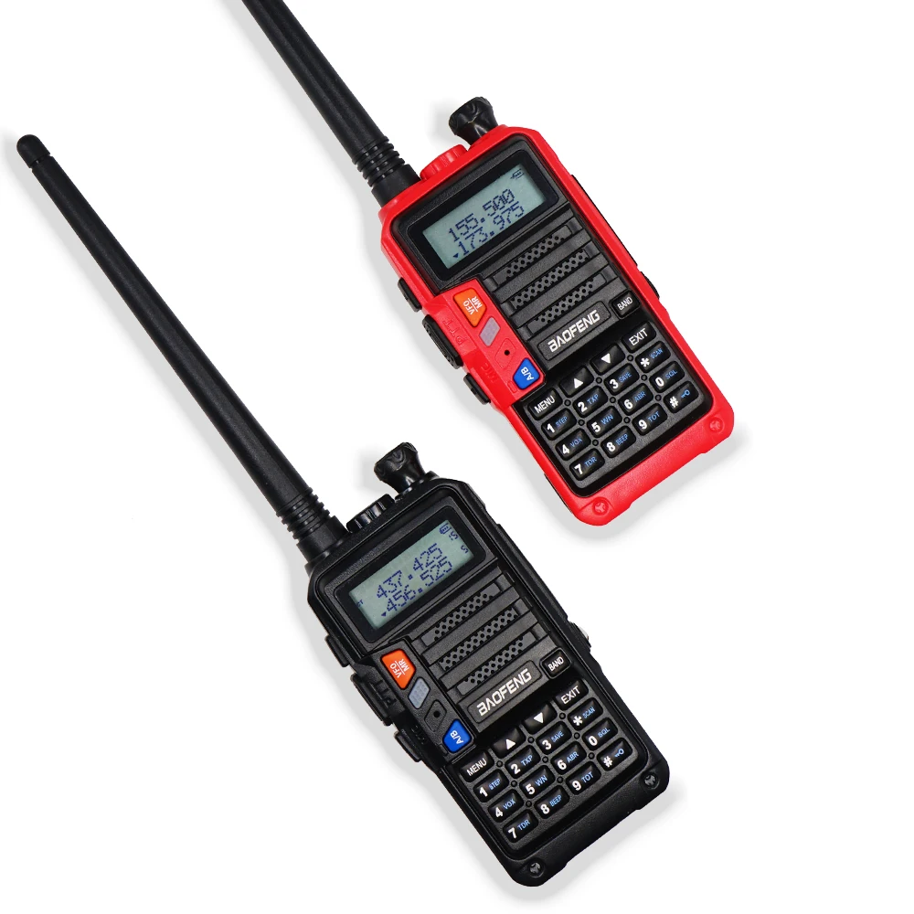 Baofeng UV-5R Pro Walkie Talkie 8 Вт 2800 мАч Interphone двухдиапазонный fm-передатчик портативный CB Ham Радио UV5r двухстороннее радио UV 5R