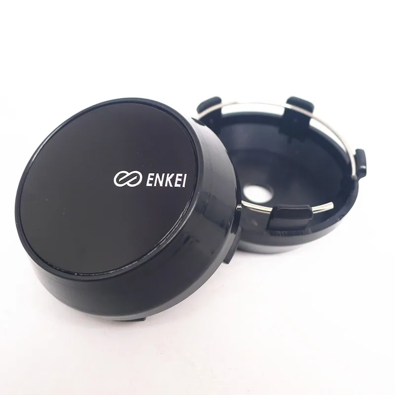 4pcs For 60mm 56mm Enkei Car Wheel Hub Rim Center Cap Cover 45mm Badge Emblem Sticker car sticker car wheel hub covers car cap