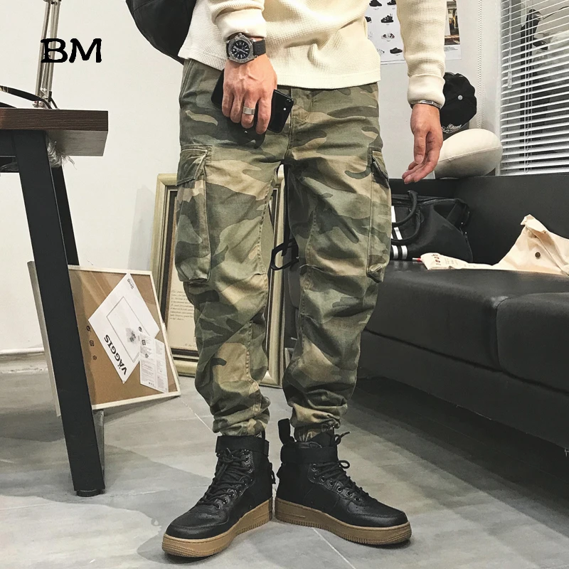 

cargo military pants high quality camouflage tactical pants men fashions streetwear joggers casual trousers army camo pants