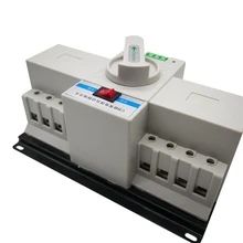 Commutateur de transfert automatique Double/Double puissance, haute qualité, 4P 63A 50A 40A 32A 380V, intégration manuelle, type MCB