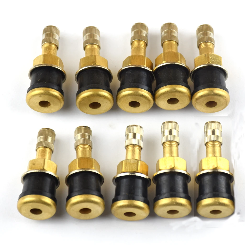 10 Pieces TR501 46mm Length Car Truck Motorcycle Tubeless Tire Valve