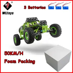 Wltoys 12428 RC автомобиль 1/12 2,4G 4WD электрические автомобили матовый Рок Гусеничный RTR дистанционное управление RC игрушки автомобиль внедорожник