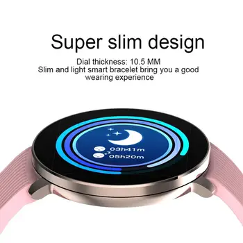 

LV18 Smart Bracelet Sport Touch Screen Heart Rate Monitor Clock Connect Call Message Reminder Smart Bracelet