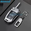 Custodia/cover per Chiave/telecomando in lega di zinco per Audi A1 A3 A4 A5 Q7 A6 C5 C6 accessori per lo Styling della borsa del supporto per auto 2 Custodia/cover per Chiave/telecomando in lega di zinco per Audi A1 A3 A4 A5 Q7 A6 C5 C6 accessori per lo Styling della borsa del supporto per auto - Custodia protettiva per coperture chiave pieghevole in lega di zinco per Audi A1 A3 A4