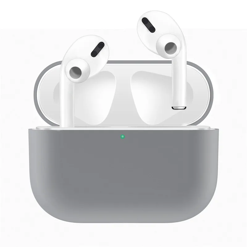 Ультратонкий силиконовый чехол для AirPods Pro 3 чехол для зарядки защитный чехол для AirPods противоударный Чехол Air pods Pro Аксессуары