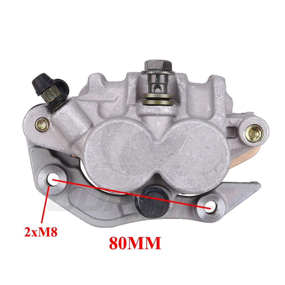 OUMURS мотоцикл передний тормозной суппорт с кронштейном для Honda CR125R CR250R 00-03 CRF450R XR650R CRF150F 230F XR650L CTX200 03-13