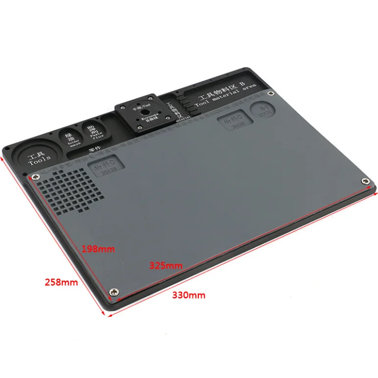 Multifunctional 50mm High Temperature Resistant Aluminum Alloy Universal Microscope Adjustment Maintenance Bracket 50mm