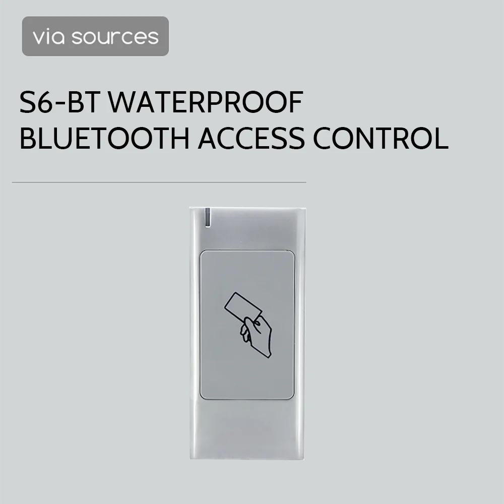 Bluetooth кардридер система контроля доступа Автономная Домашняя безопасность