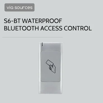 

S6-BT Bluetooth Card Reader Access Control System Standalone Home Security Waterproof Smart Home125KHZ ID 13.56MHZ IC