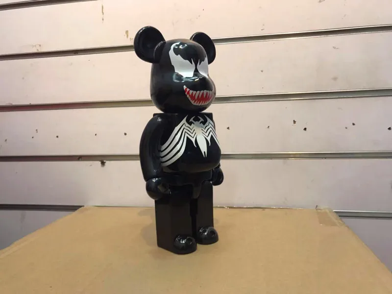 Лидер продаж Deadly Хранитель аниме игрушка Bearbrick блоки украшение в виде мишки; имеются DC Venom насилие медведь Гараж Комплект Модель