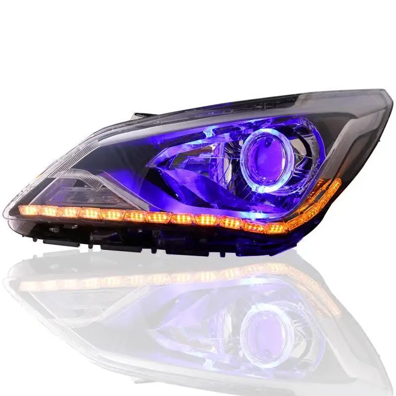 Luces Para Drl Внешняя Автомобильная Лампа, светодиодные дневные ходовые огни, автомобильные фары 10 11 12 13 14 15 16 для hyundai Verna