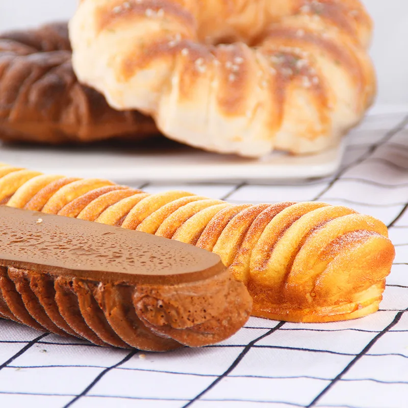 Fake Bread food model food photography props kitchen food toys bread food model fake food prank toys Home Decoration Wedding Party Supply Educational Toys Bakery Shop Window Decorations