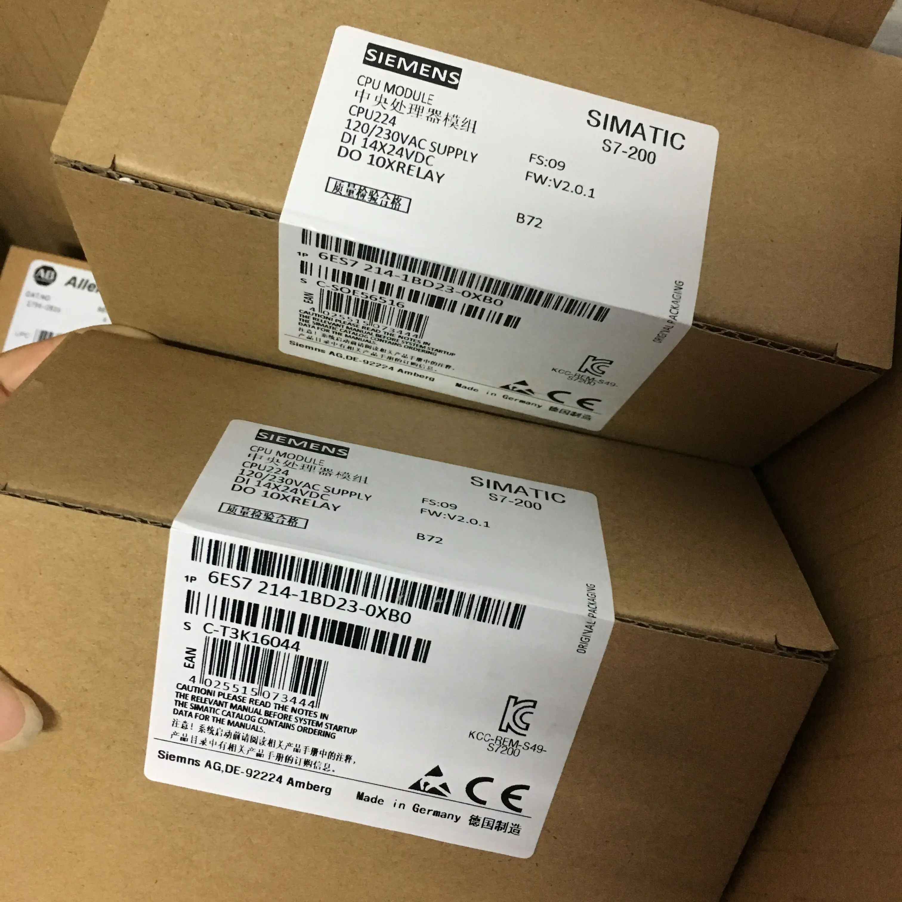 6ES7214 1AG40 0XB0 S7 1200 CPU module PLC 6ES7 214 0XB0|Автоматизация зданий| |