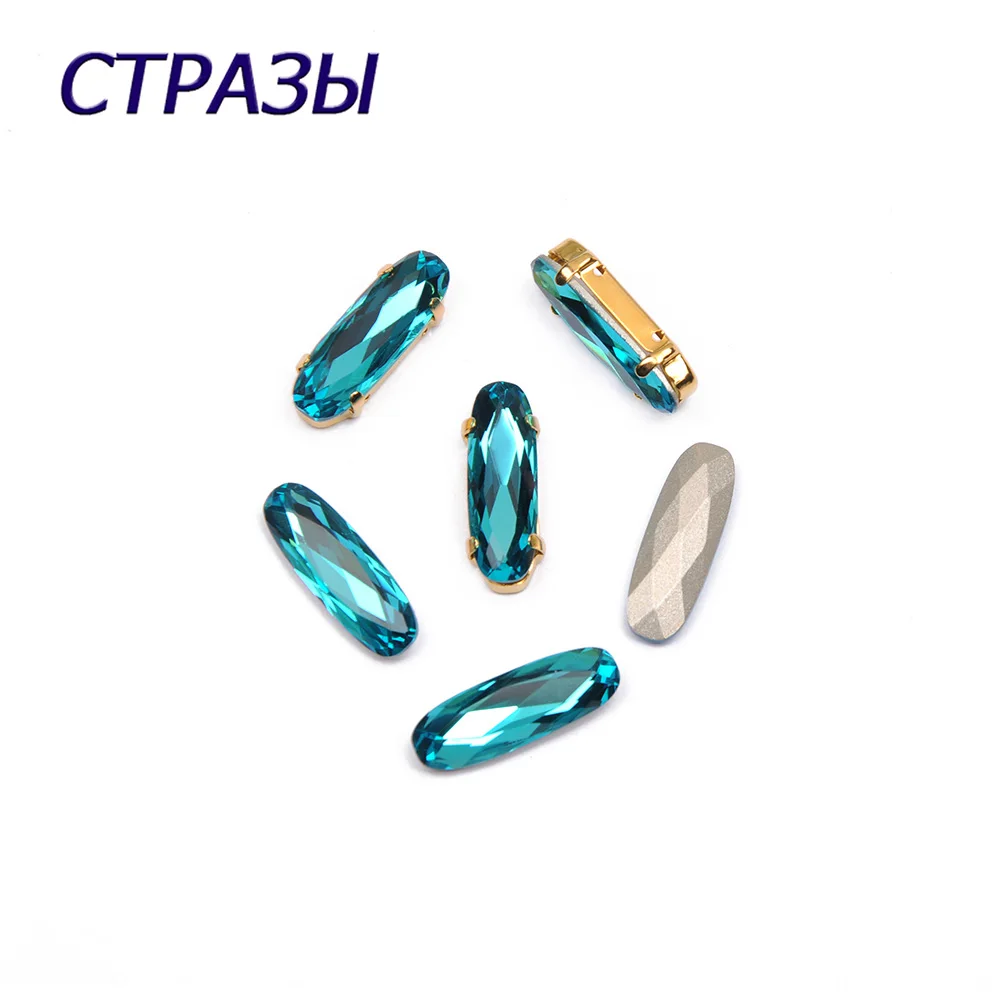 CTPA3bI Блестящий Голубой циркон шитье стразы s ювелирные изделия Стразы