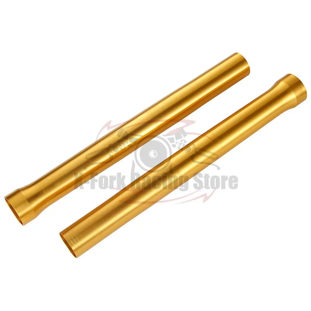 

Front Outer Fork Tubes 1 Pair For YAMAHA YZF R6 2008-2015 2009 2010 2011 2012 2013 2014 Golden Fork Pipes 501mm