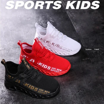 

2020 New Cute Boy Basket Footwear Lightweight Breathable Shoes Girl Chaussure Kid Running Sneakers Summer Children Sport Shoes