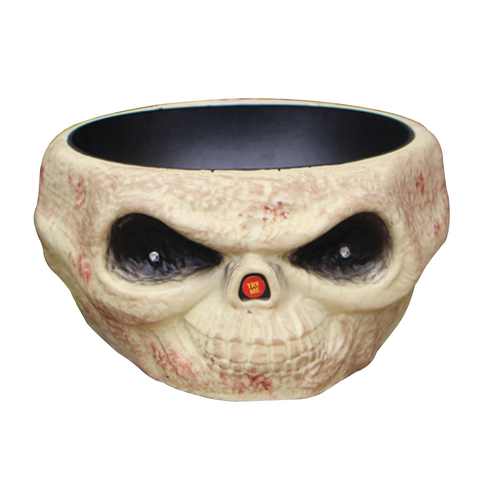

Party Organizer Decoration Theme Home Skeleton Fruit Dish Decor Halloween Jumping Skull Hand Ghost Props Horror Funny DIY