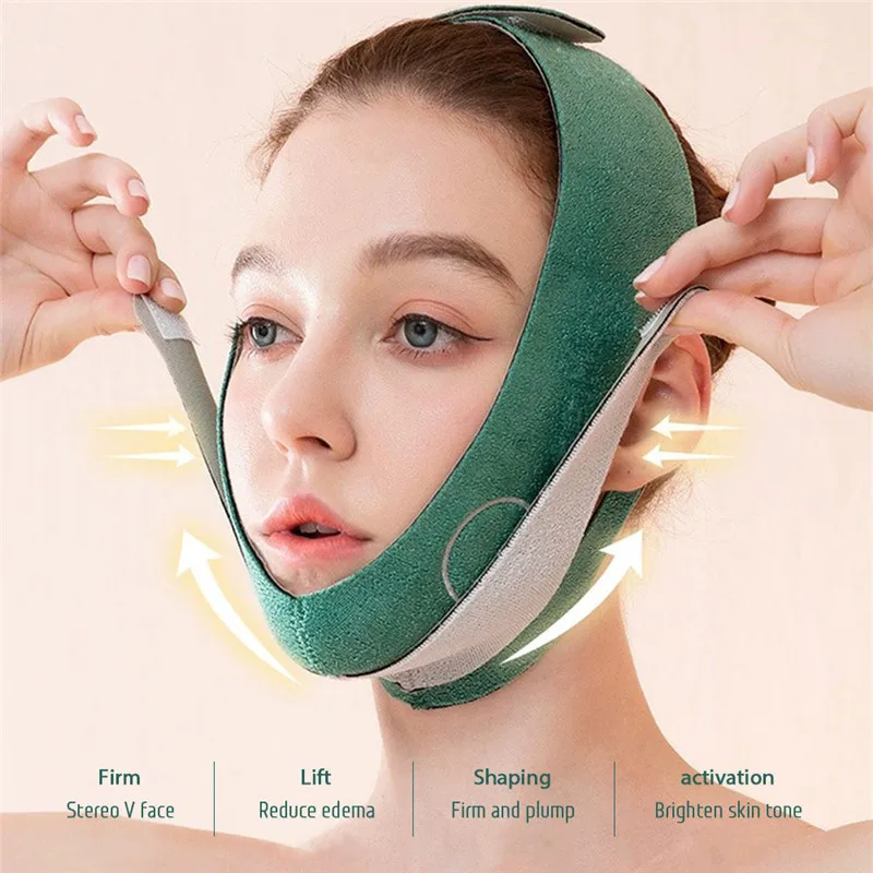 V Face Lift Up Belt Removal Slimming Lifting Slimmer Bandage Wrap Anti Wrinkles Aging Double Chin Tool |