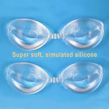 

Dress Wedding Party Sticky Transparent Silicone Bra Women Push Up Bras Invisible Backless Breast Lift Self Adhesive Bras A-D
