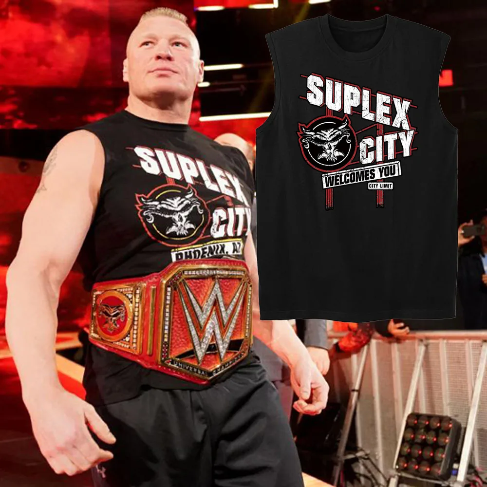 Brock Lesnar Sleeveless T shirt For Men 