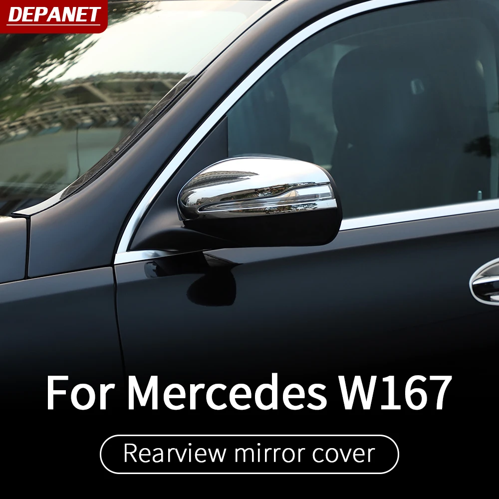 Rear mirror trim For Mercedes gle w167 V167 gls w167 x167 gle carbon gle 2020 gle 350/amg 450 500e amg exterior accessories