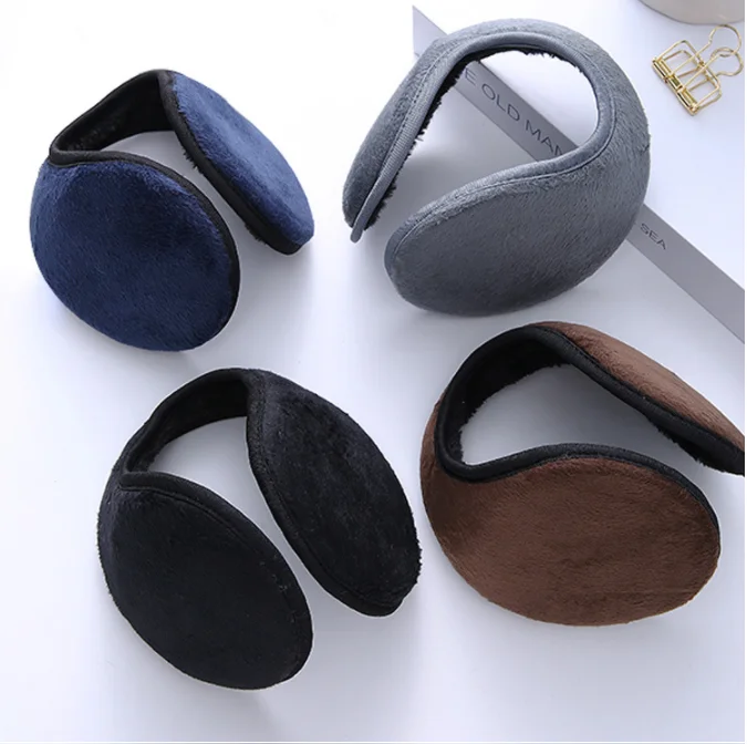 Hot Sale Earmuff Apparel Accessories Unisex Earmuff Winter Ear Muff Wrap Band Ear Warmer Earlap Gift Black/Coffee/Gray/Navy Blue