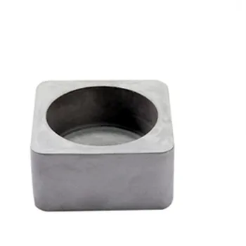 

Square Round Hole Cement Flower Pot Silicone Mold for Retro Style Succlent Plants Cactus Molds Craft Planter Concrete Mould
