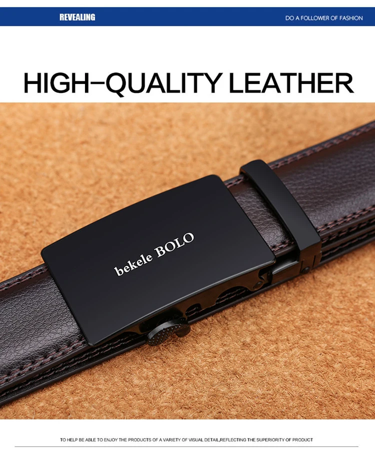 WESTAL men belt genuine leather belt male automatic buckle belts for men leather jeans mens belts luxury cinturon hombre 1001
