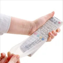 10 размеров силиконовый ТВ чехол для пульта дистанционного управления крышка видео ТВ приставка Кондиционер защита от пыли сумка для хранения Анти-пыль водонепроницаемый