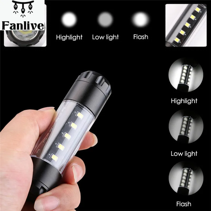 Lantern In the Air Equitation 20-Smds COB LED Glare Long-range Electric Torch Camping Portable Multifunction Torch Torch