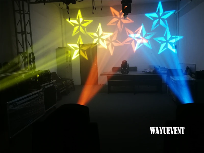 4 шт./партия 200 Вт Светодиодный свет Lyre движущийся головной свет электронные пятна свет для DJ Дискотека Вечерние