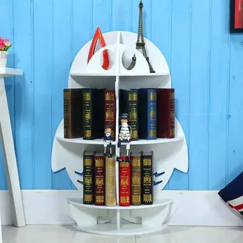 

Cartoon Animal Modelling Bookshelf Storage Shelves Of Carve Patterns Or Designs On Woodwork Baby Kindergarten Toys Receive Pengu