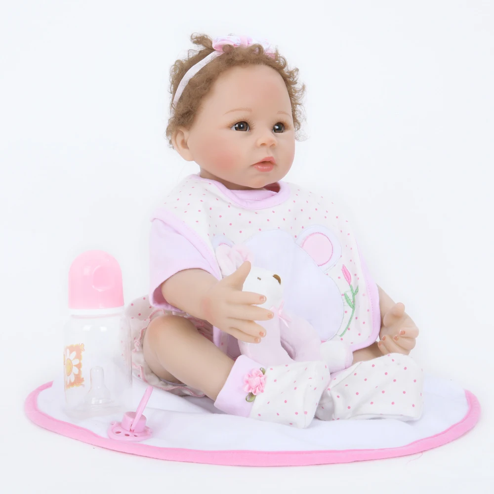 20 дюймов 50 см DIY Reborn Малыш Девочка Мальчик куклы ткань тело Reborn Baby Kit кукла для детей