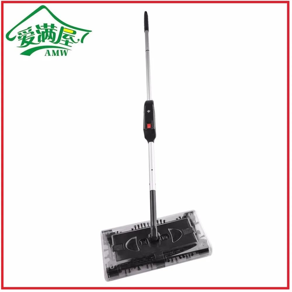 

Cordless Electric Sweeper Hand-push Type Mop Rechargeable Battery Dust Collector 360 Degrees Rotation Carpet Floor Cleaner