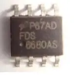100% новый Бесплатная доставка FDS6680 FDS6680A FDS6680AS SOP8 | Электроника