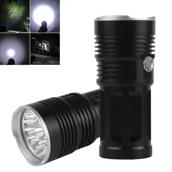 

14 x XML-T6 LED 3000 Lumens Super Bright Backpacking Fishing Flashlight Torch Flash Lamp