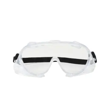 

Safety Goggles Glasses Protective Eyewear Splash Shield Clear Anti-Fog Lens Lab