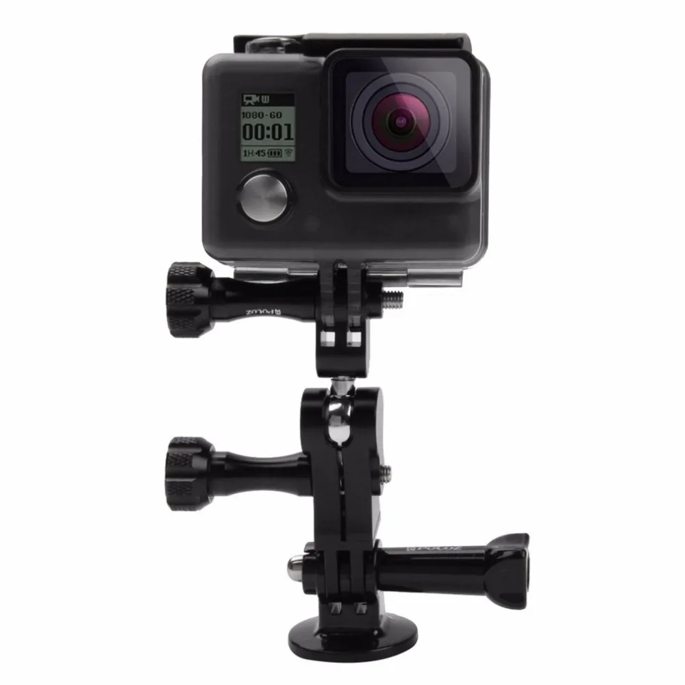 

PULUZ Aluminum Alloy Ball Joint Set Mount Adapter Holder Adjustable 360 degree Rotation For GoPro For Xiaoyi Accessories